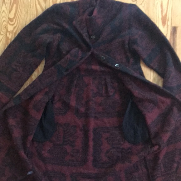 Baby alpaca and wool blend Peruvian Connection cardigan/jacket size S - Picture 3 of 9